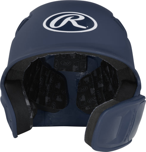 Rawlings Matte R16 w/ Reversible Jaw Guard Batting Helmet